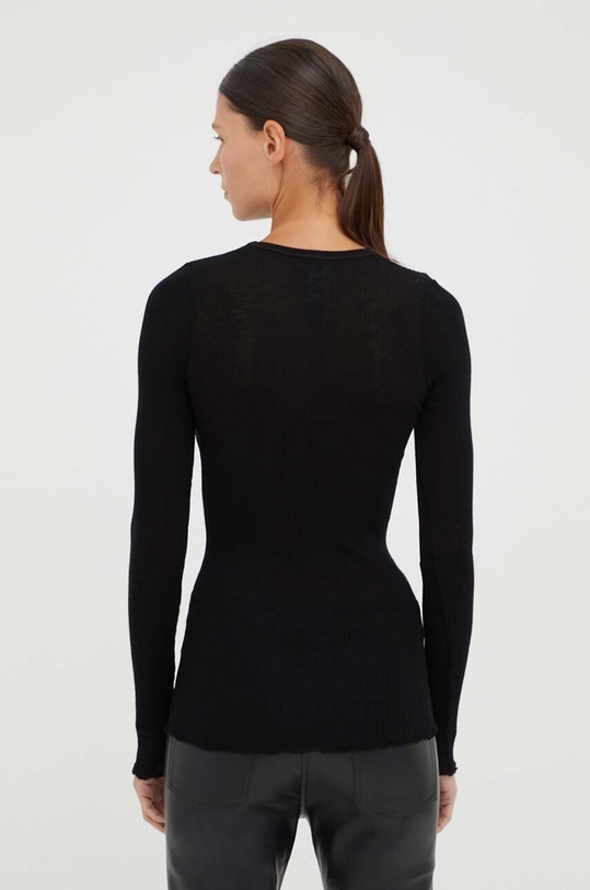 Îmbrăcăminte Samsoe Samsoe pulover de lână F00013571 negru