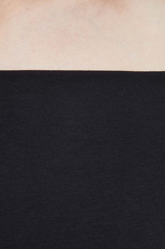 Samsoe Samsoe longsleeve F00001550 negru