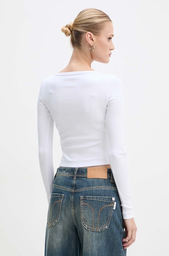 Îmbrăcăminte Diesel longsleeve A05106.0EJAI alb