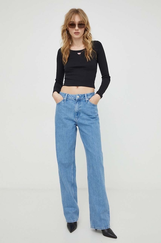 Diesel longsleeve A05106.0EJAI negru AA00