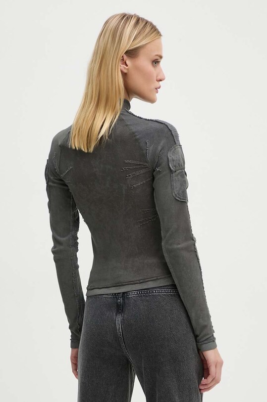 Одяг Лонгслів Diesel AWTEE-ASHLEY-WT04 A15448.0JPAN сірий