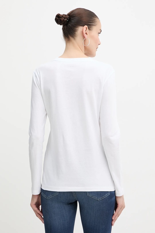 Odzież Armani Exchange longsleeve bawełniany XW001456.AF10356.NOS biały