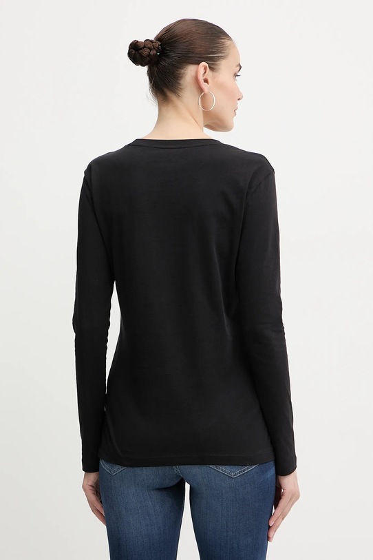 Odzież Armani Exchange longsleeve bawełniany XW001456.AF10356.NOS czarny