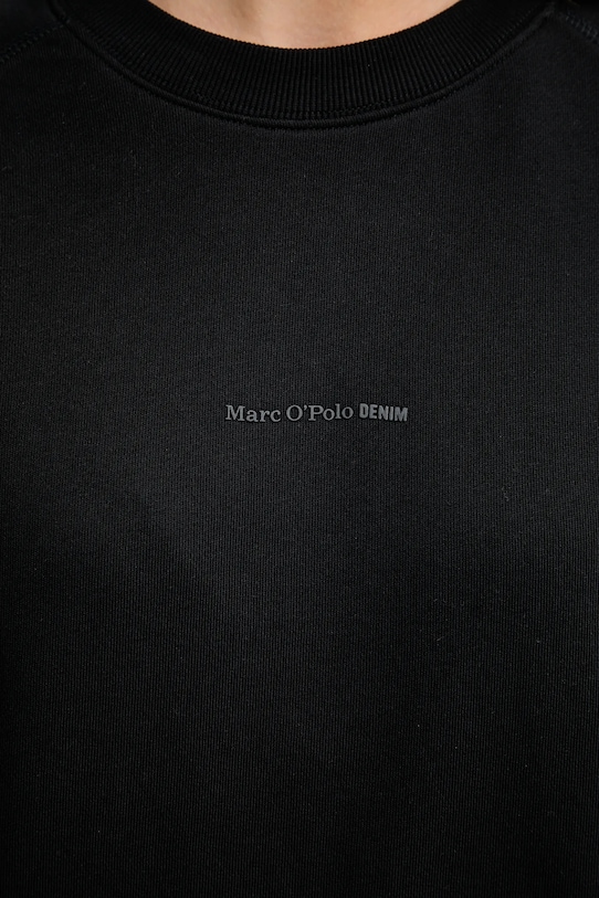 Бавовняна кофта Marc O'Polo чорний 5000006286