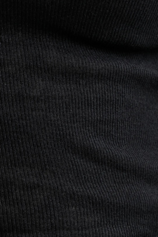 American Vintage longsleeve bawełniany MAS02D czarny