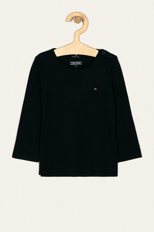 Tommy Hilfiger - Longsleeve copii 74-176 cm uni bleumarin KG0KG03706