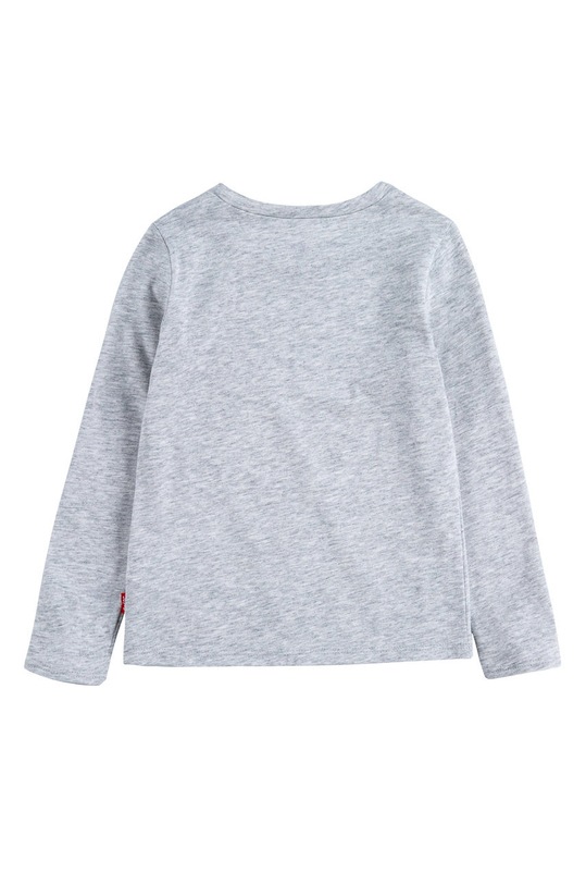 Detské tričko s dlhým rukávom Levi's 4EA643.NOS.G sivá AA00