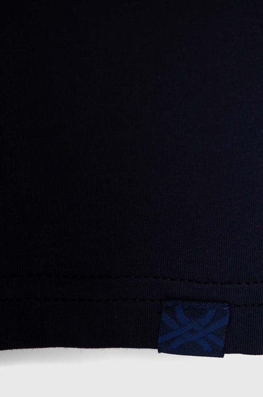 Băieți United Colors of Benetton longsleeve din bumbac pentru copii 3I1XC10DB.G.NOS bleumarin