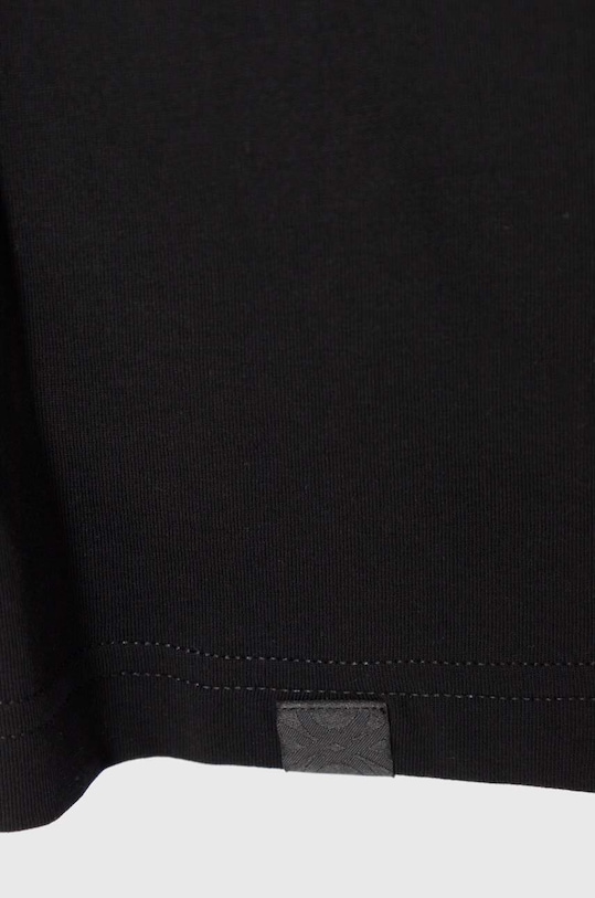 CHLAPEC Dětské bavlněné tričko s dlouhým rukávem United Colors of Benetton 3I1XC10DB.G.NOS černá