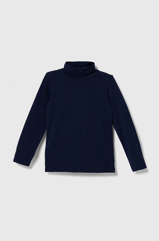 Детский лонгслив United Colors of Benetton с эластаном тёмно-синий 3P4ZC202N.G.NOS