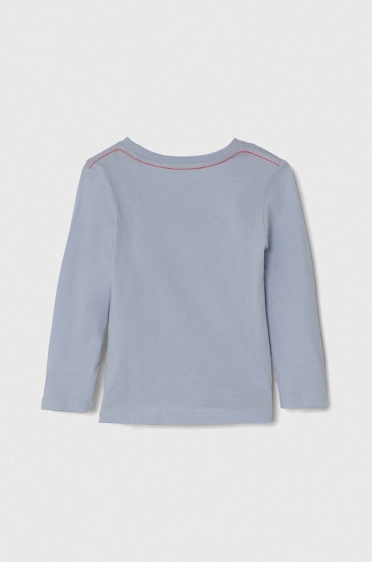 Guess longsleeve bawełniany dziecięcy N84I24.K8HM0.PPYH niebieski AA00