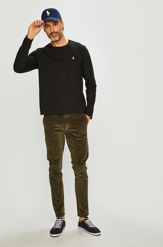 Polo Ralph Lauren - Longsleeve 714706746001 714706746001 czarny AA00