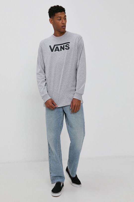 Vans Longsleeve VN000K6HATJ1 szary AA00