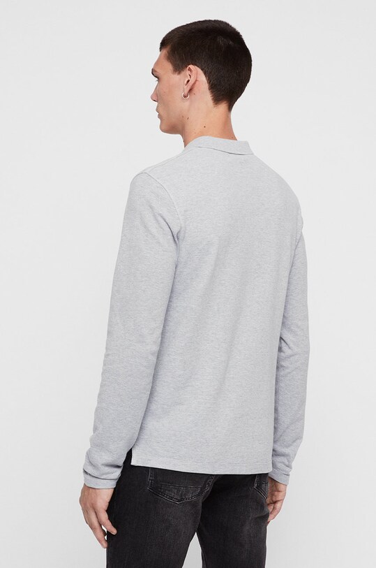 AllSaints - Longsleeve Reform Polo MD170H gri