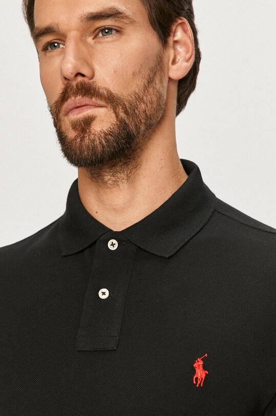 Polo Ralph Lauren - Лонгслив чёрный 710681126037