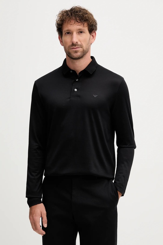 Emporio Armani longsleeve regular czarny 8N1F97.1JUVZ