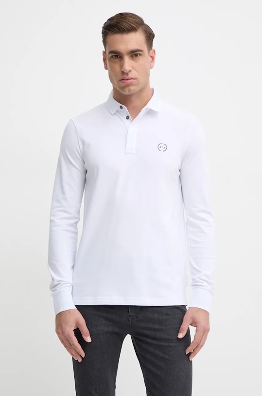 Armani Exchange longsleeve uni alb 8NZF79.ZJ81Z.NOS