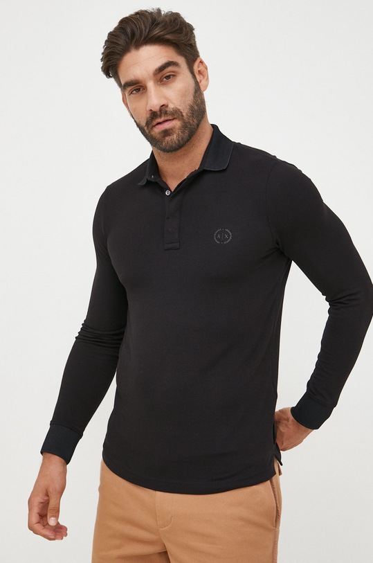 Armani Exchange Longsleeve czarny 8NZF79.ZJ81Z.NOS