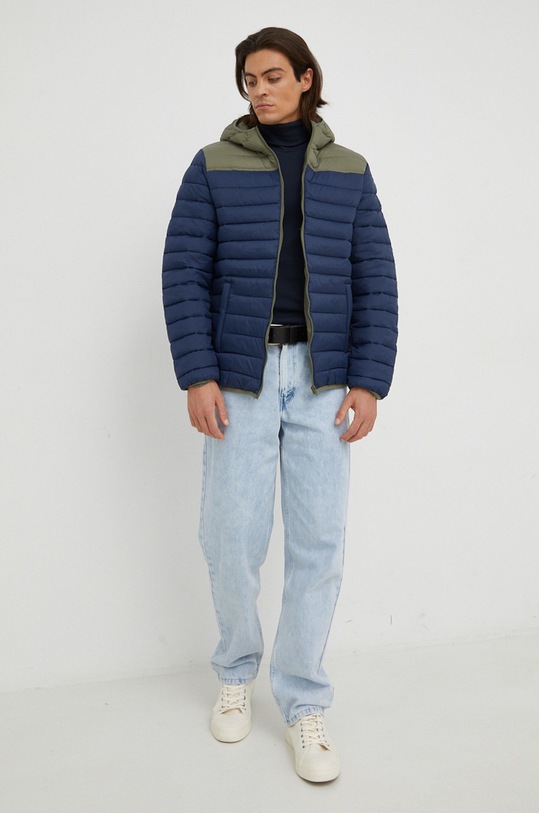 Marc O'Polo longsleeve bawełniany M29220252226 granatowy AA00