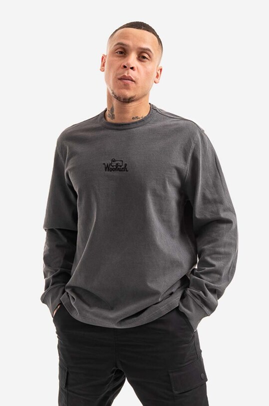 Woolrich cotton longsleeve top Faded