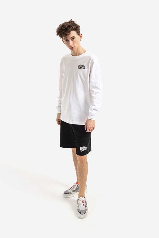 Billionaire Boys Club longsleeve bawełniany Small Arch Logo L/S Tee BC007 biały AA00