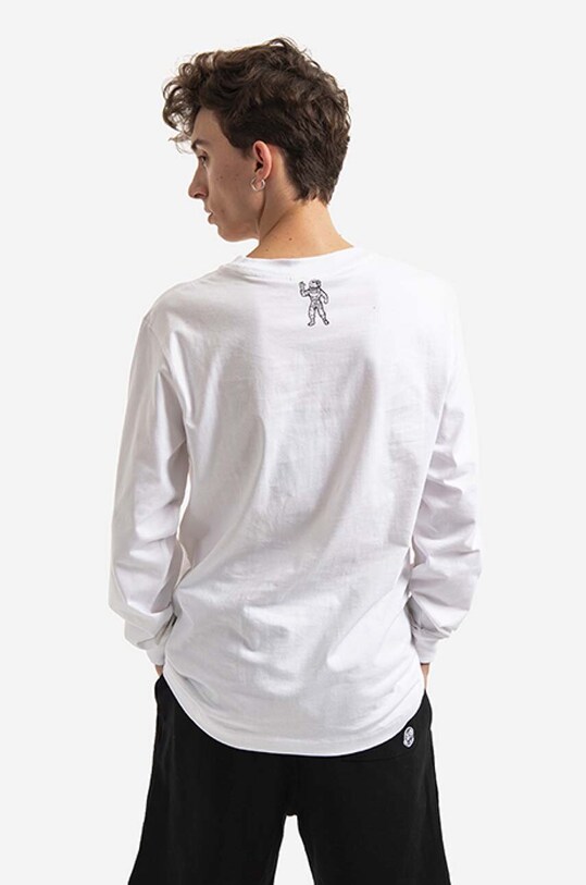 Îmbrăcăminte Billionaire Boys Club longsleeve din bumbac Small Arch Logo L/S Tee BC007 alb