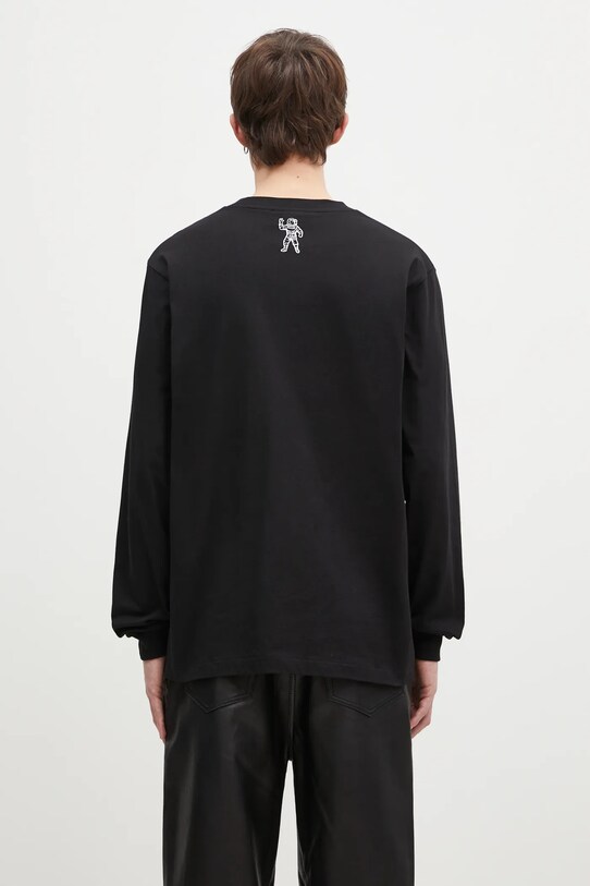 Odzież Billionaire Boys Club longsleeve bawełniany Small Arch Logo L/S Tee BC007 czarny