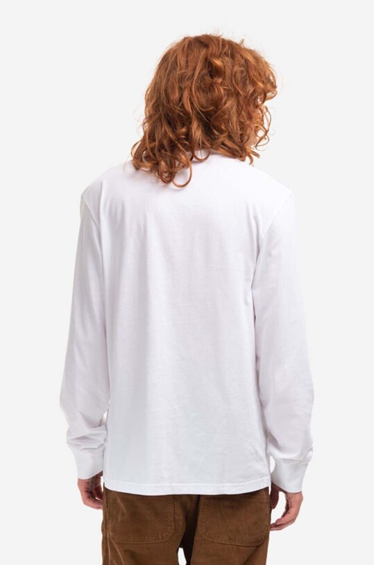 Îmbrăcăminte Han Kjøbenhavn longsleeve din bumbac Casual Tee Long Sleeve M.132072 alb