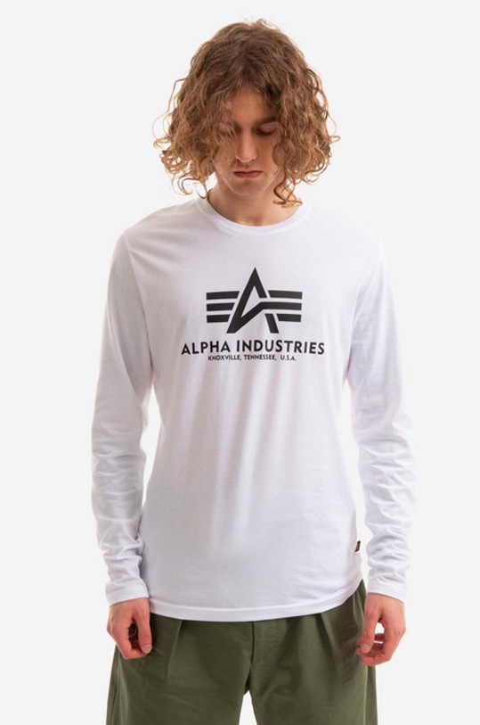 Alpha Industries cotton longsleeve top Basic 100510.09
