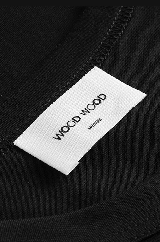 Wood Wood cotton longsleeve top Emil Longsleeve 20005406.2490 black