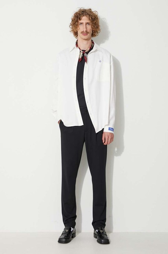 Ader Error cotton shirt BLAFWLS01WH white AA00