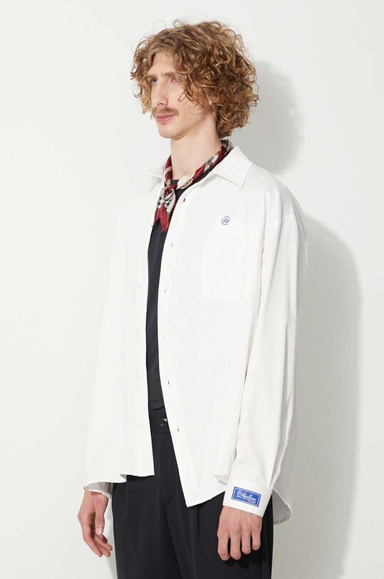 Ader Error cotton shirt white BLAFWLS01WH