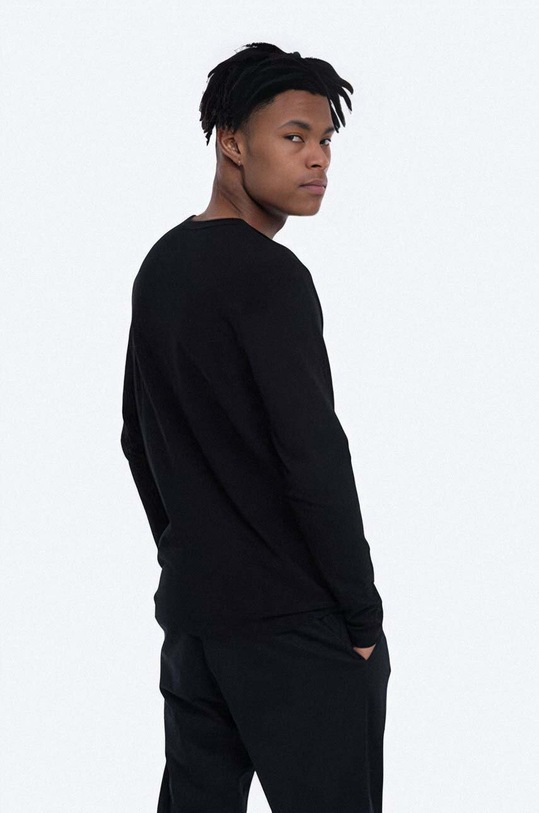 Clothing Wood Wood cotton longsleeve top Long Sleeve Wood Wood 10005402.2323 black