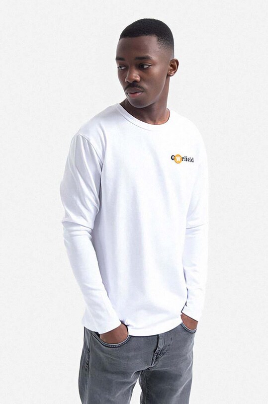 Wood Wood longsleeve bawełniany X Garfield 30045402.2323