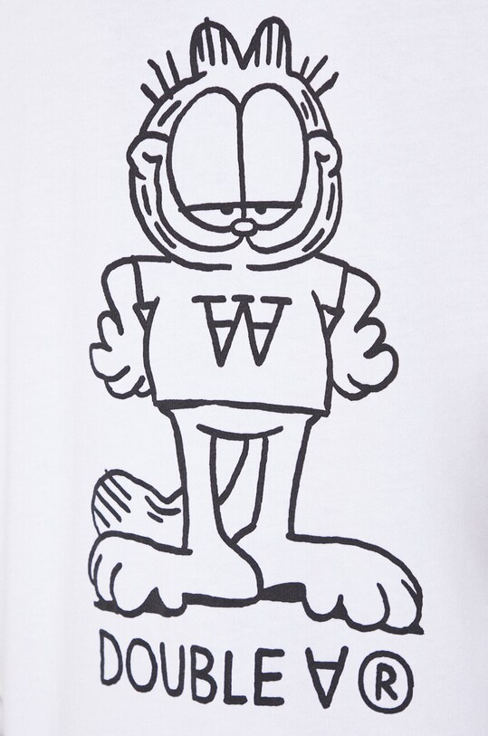 Βαμβακερή μπλούζα με μακριά μανίκια Wood Wood X Garfield 30045402.2323