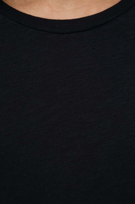 American Vintage top a maniche lunghe in cotone MBYSA18 nero