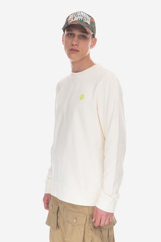 Bavlnená mikina Wood Tye Sweatshirt 10255604-2424 OFF WHITE 10255604.2424 béžová