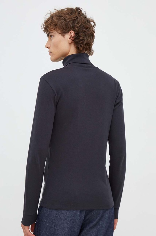 Ρούχα Βαμβακερή μπλούζα με μακριά μανίκια Marc O'Polo M29220252100 μαύρο