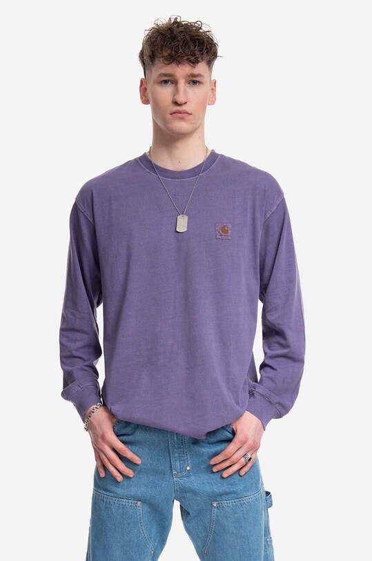 Carhartt WIP longsleeve bawełniany Nelson