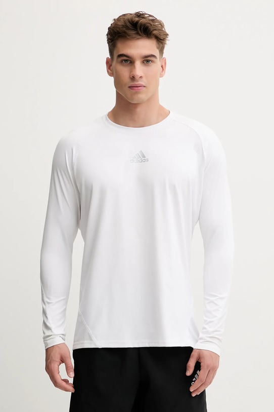 adidas longsleeve ASK SPRT z elastanem biały CW9487