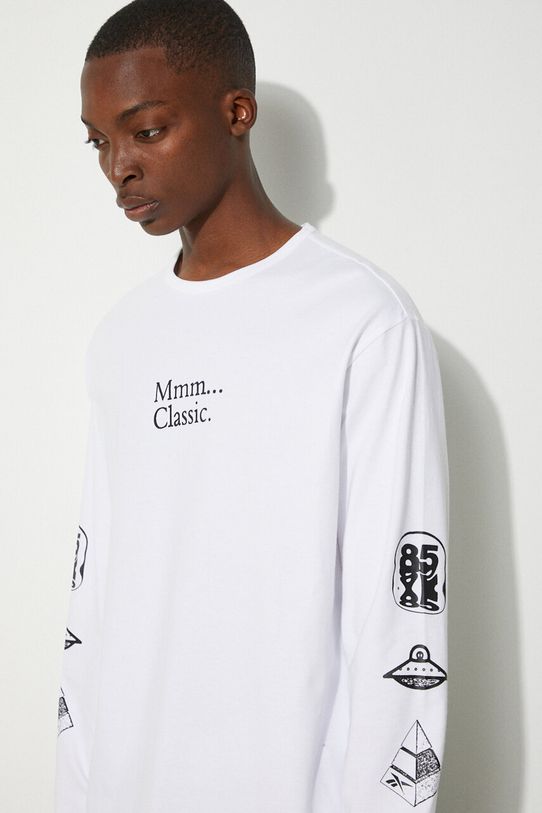 Памучна блуза с дълги ръкави Reebok Classic Skateboard Longsleeve Tee HT8175