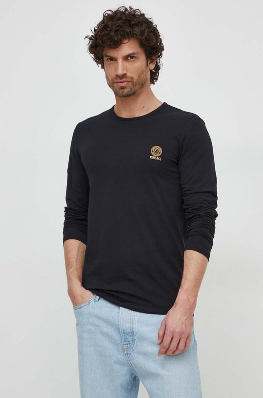 Versace longsleeve 2-pack AU10197.1A10011 alb AA00