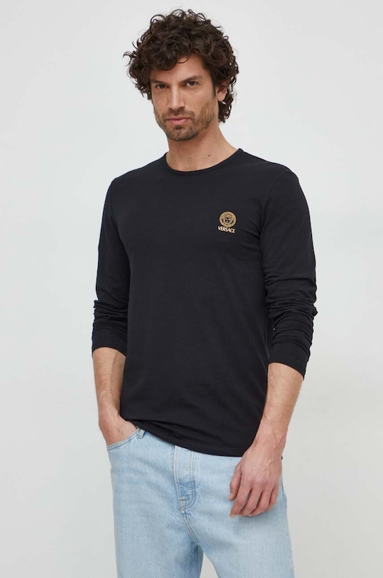 Majica dugih rukava Versace 2-pack AU10197.1A10011 bijela AA00