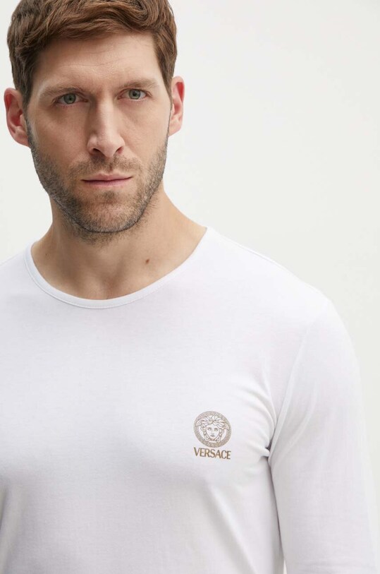 Versace longsleeve biały AUU01007.1A10011