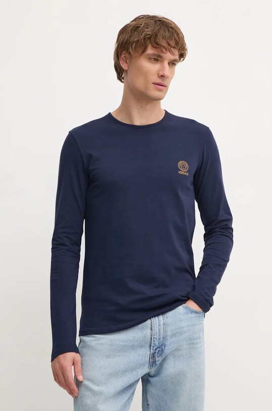 Versace longsleeve print bleumarin AUU01007.1A10011