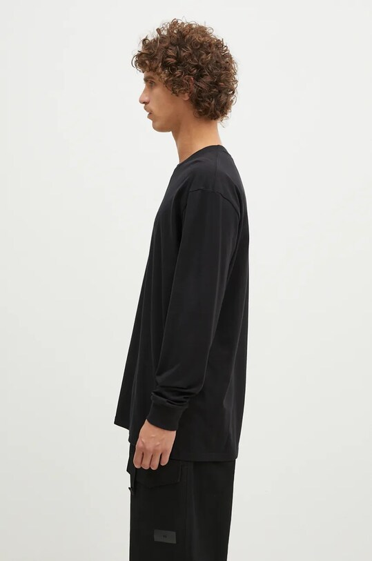 Хлопковый лонгслив 1017 ALYX 9SM Regular Fit Longsleeve Crewneck Tee AAMTS0483FA01 чёрный AA00