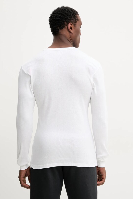 Odzież Resteröds longsleeve bawełniany lounge ORIGINAL bedstefartroje GOTS 17022.4 biały