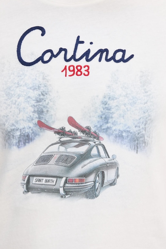 MC2 Saint Barth longsleeve bawełniany LUT0006 beżowy