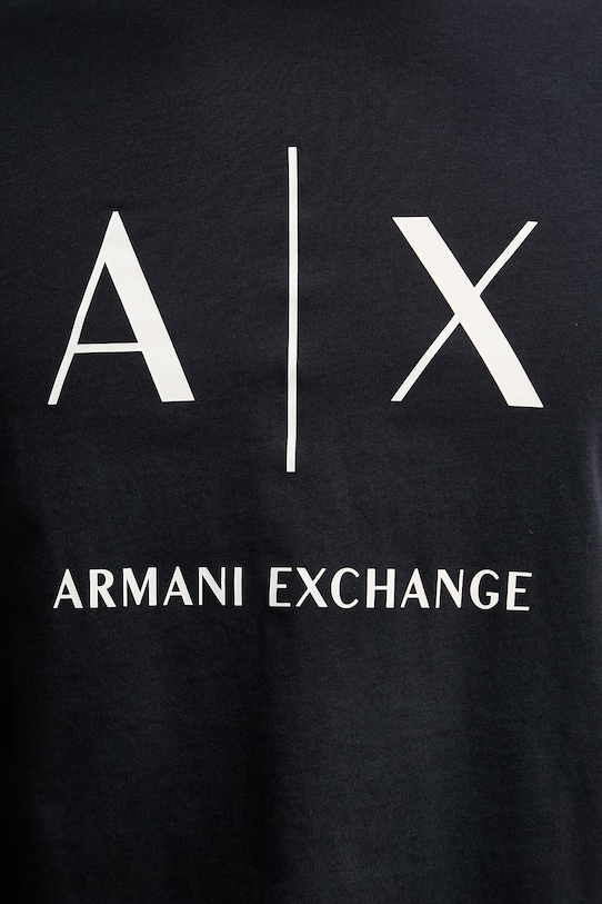 Armani Exchange longsleeve męski bawełniany granatowy XM002684.AF10356.NOS