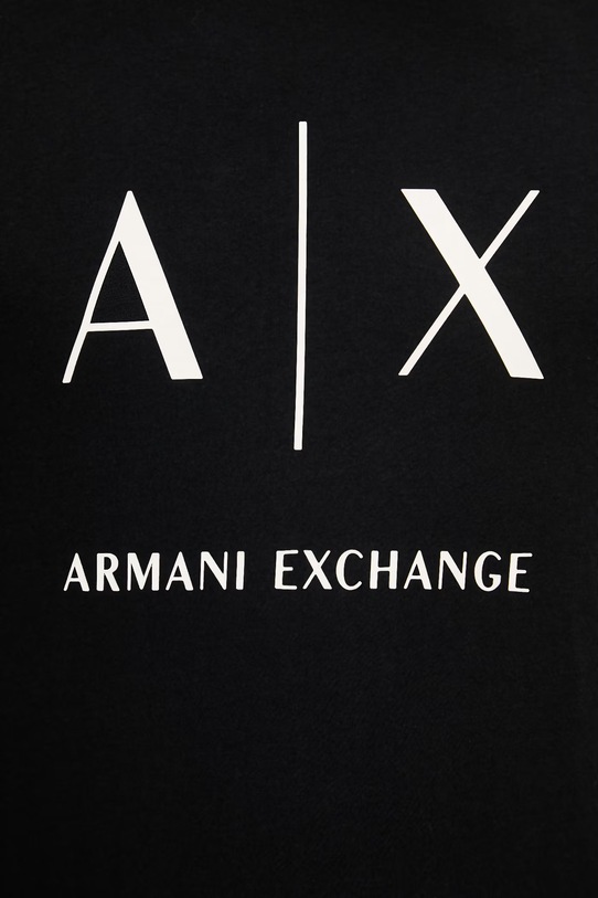 Armani Exchange longsleeve męski bawełniany XM002684.AF10356.NOS czarny